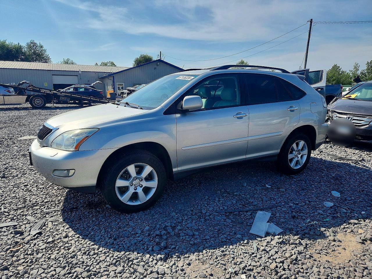 2008 Lexus Rx 350 Серебряный vin: 2T2HK31U18C095472