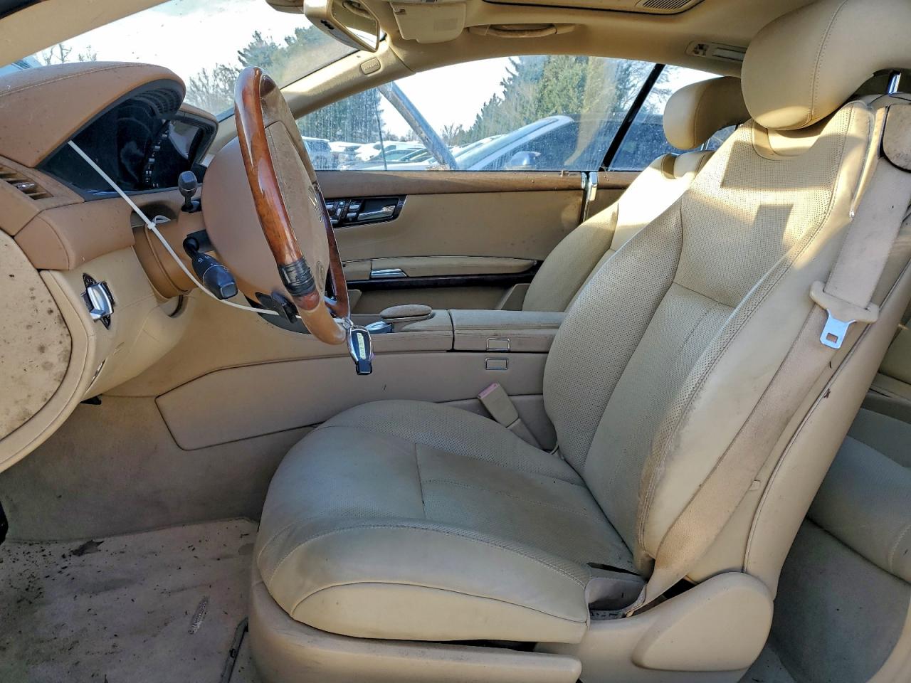 2009 Mercedes-benz Cl 550 4matic Black vin: WDDEJ86X59A019520