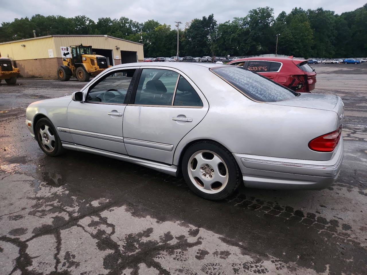 2000 Mercedes-benz E 430 Silver vin: WDBJF70J7YB065964