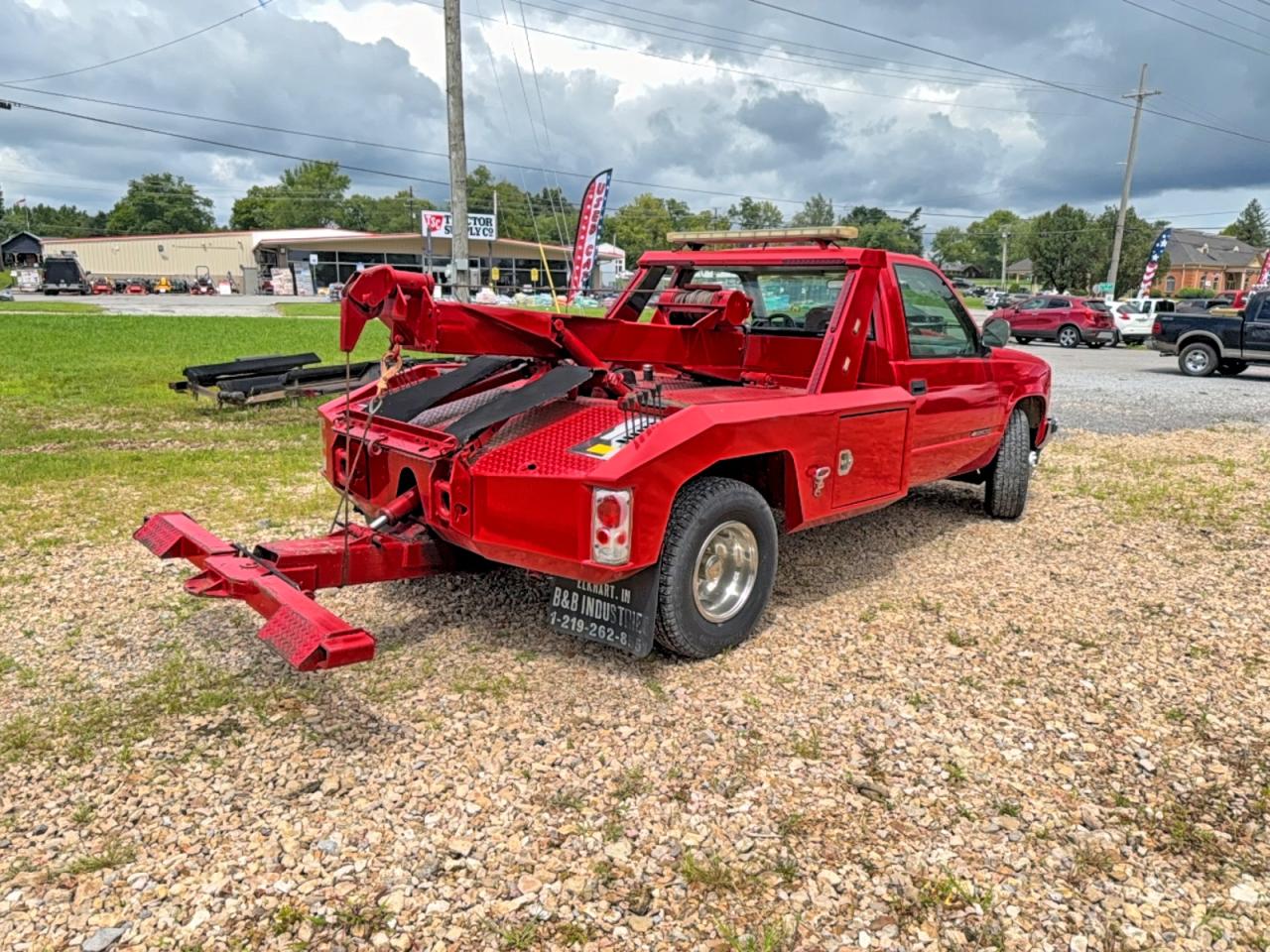 1994 Chevrolet Gmt-400 C3500 Red vin: 1GBJC34NXRE254354