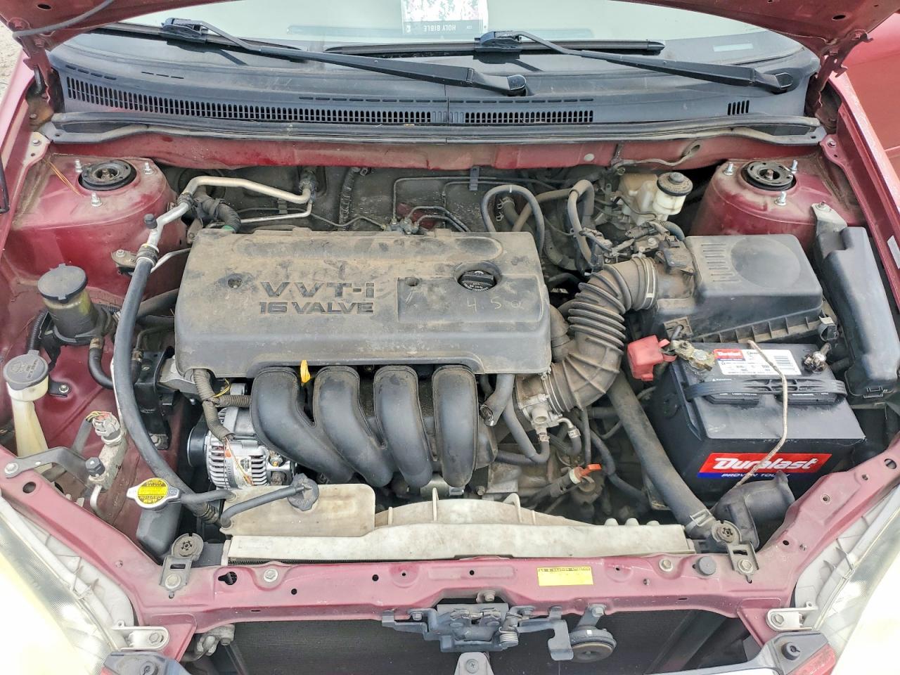 2007 Toyota Corolla Le Red vin: 1NXBR32E47Z772640