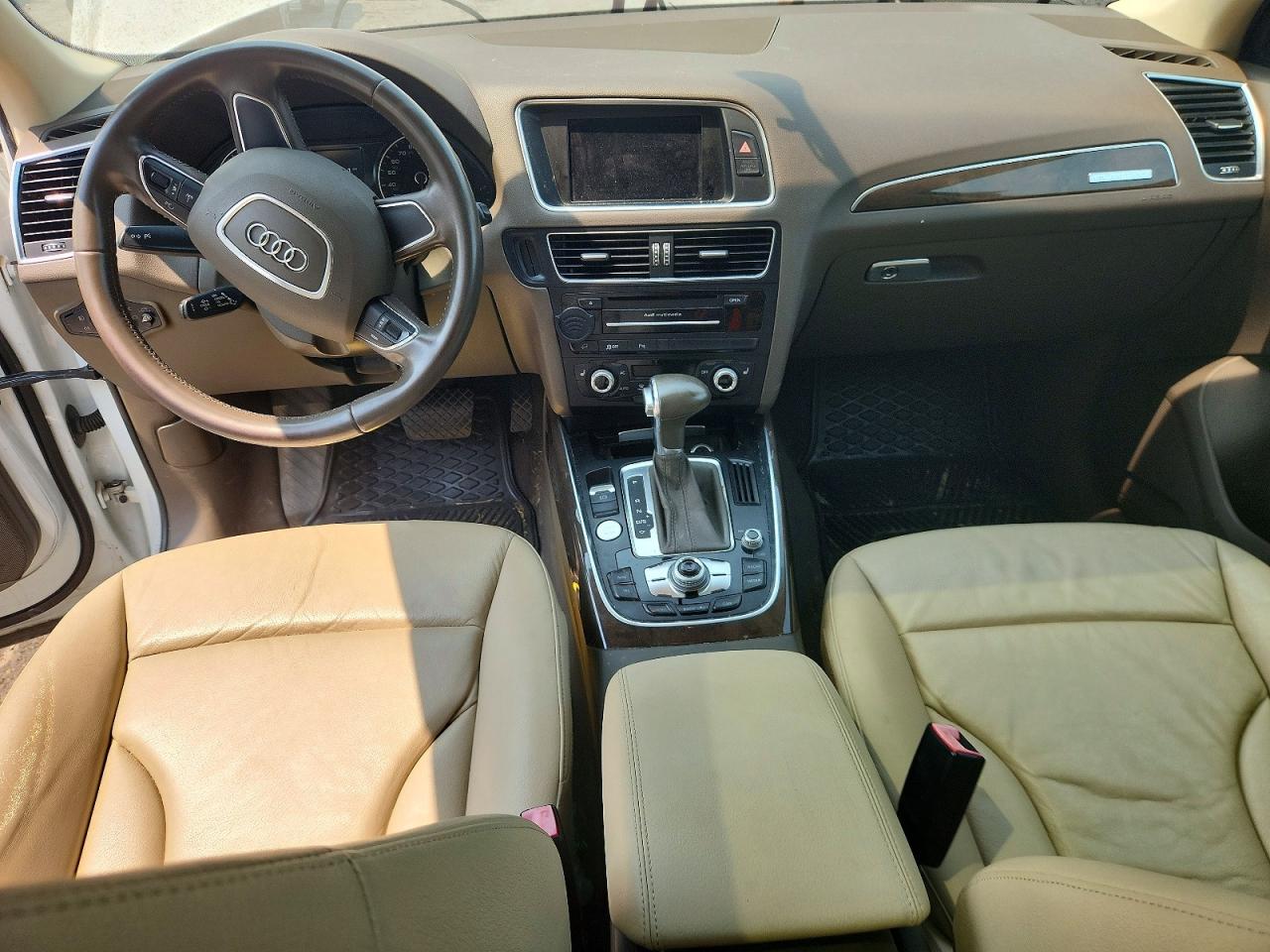 2014 Audi Q5 Premium Plus White vin: WA1LFAFP0EA057820