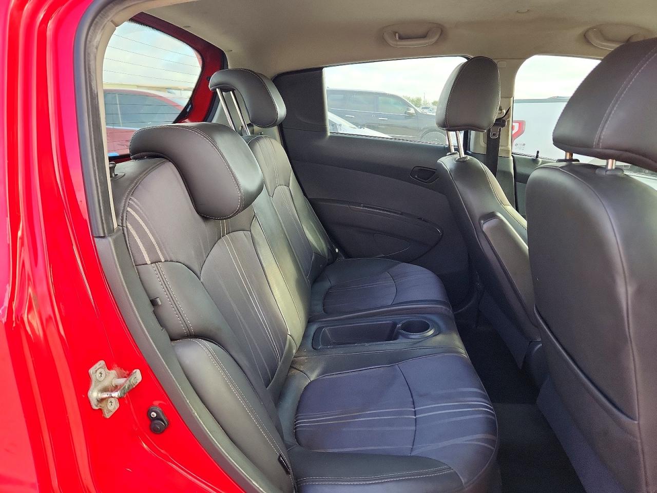 2013 Chevrolet Spark Ls Red vin: KL8CB6S95DC624430