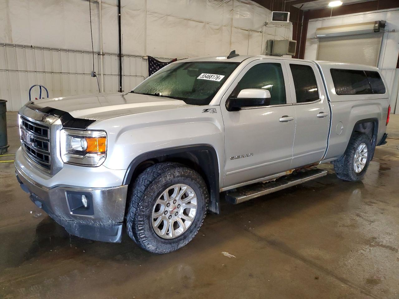 2015 Gmc Sierra K1500 Sle Silver vin: 1GTV2UEC2FZ364290