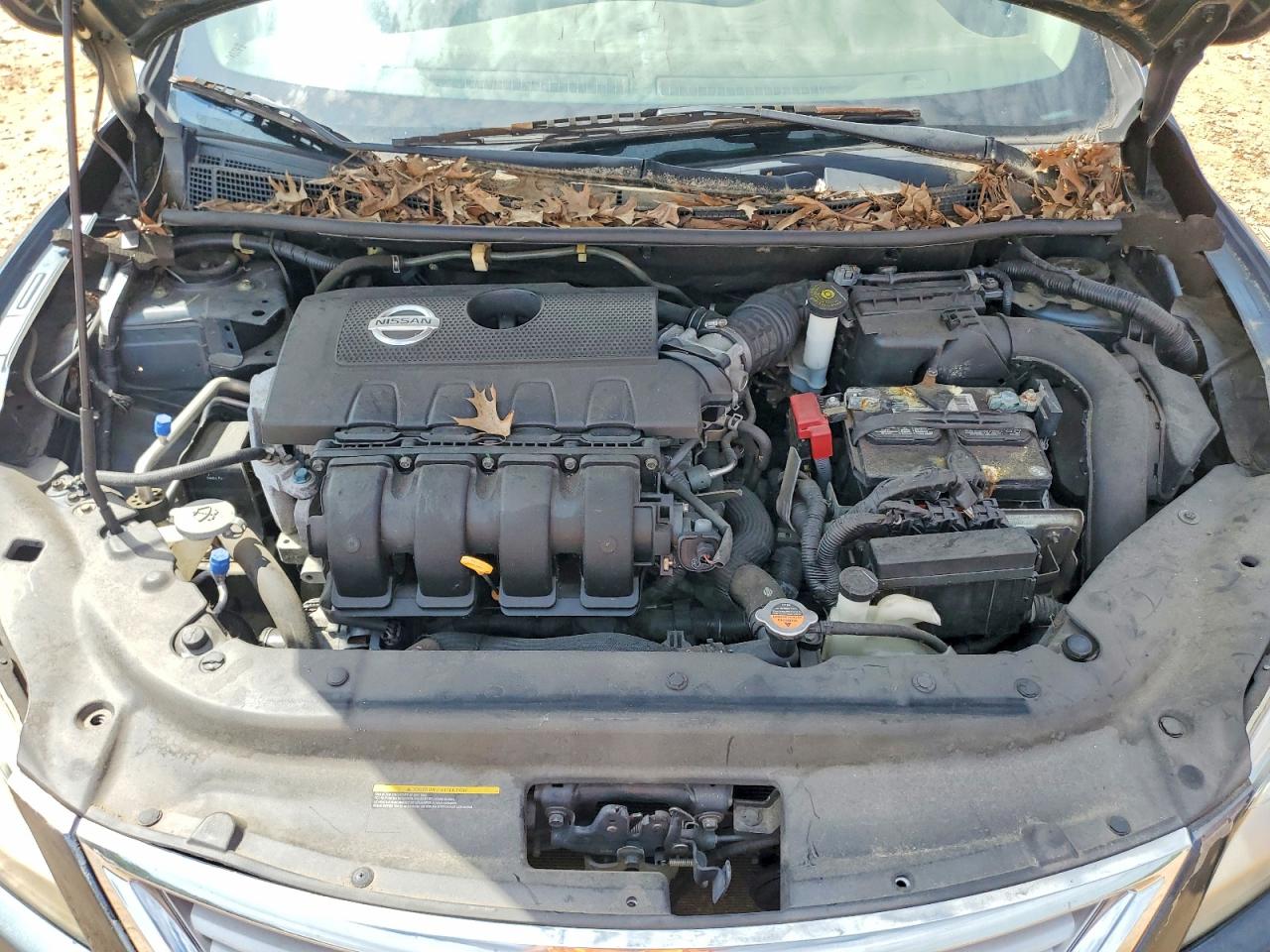 2014 Nissan Sentra Sv Blue vin: 3N1AB7AP6EY220679