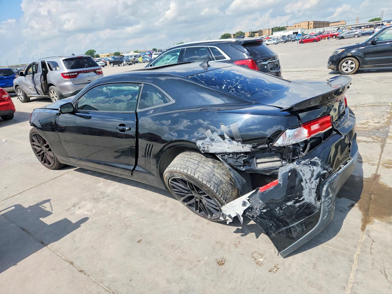 2015 Chevrolet Camaro 2ss Black vin: 2G1FK1EJ1F9164280
