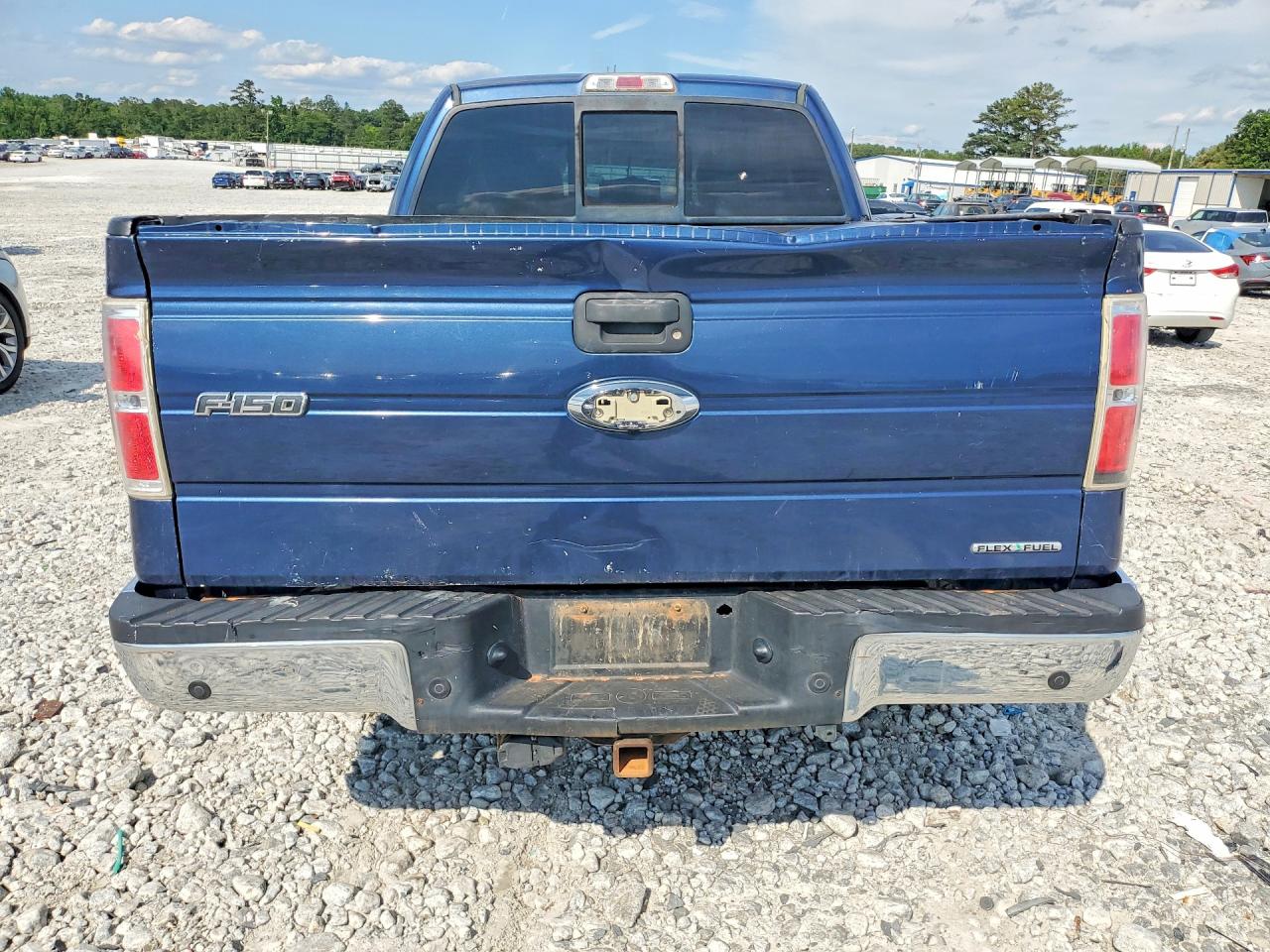 2013 Ford F150 Super Cab Blue vin: 1FTEX1CMXDFA75460