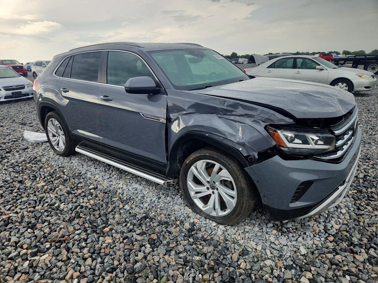 2020 Volkswagen Atlas Cross Sport Sel Gray vin: 1V2ME2CA0LC229640