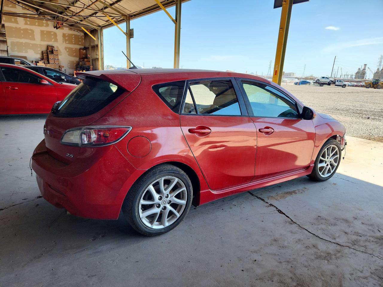 2012 Mazda 3 S Red vin: JM1BL1L55C1508556