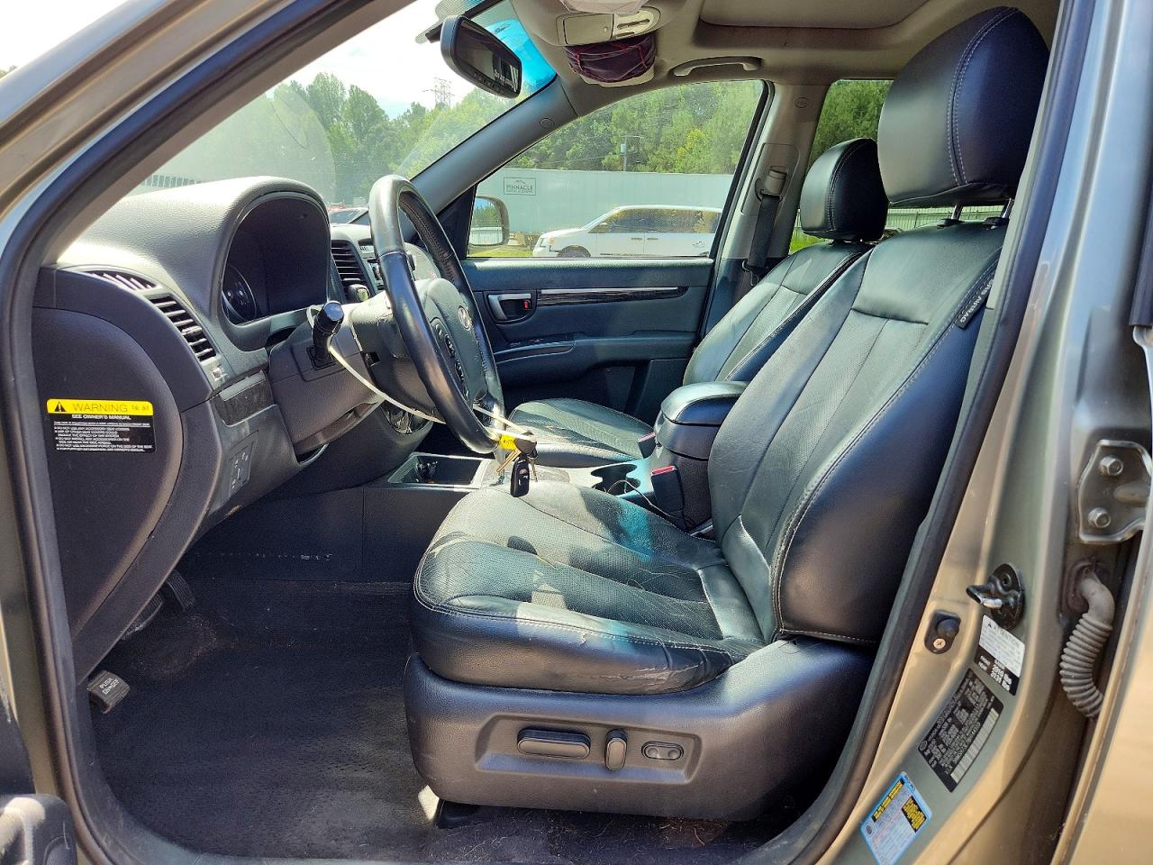 2008 Hyundai Santa Fe Se Gray vin: 5NMSH73E78H144559