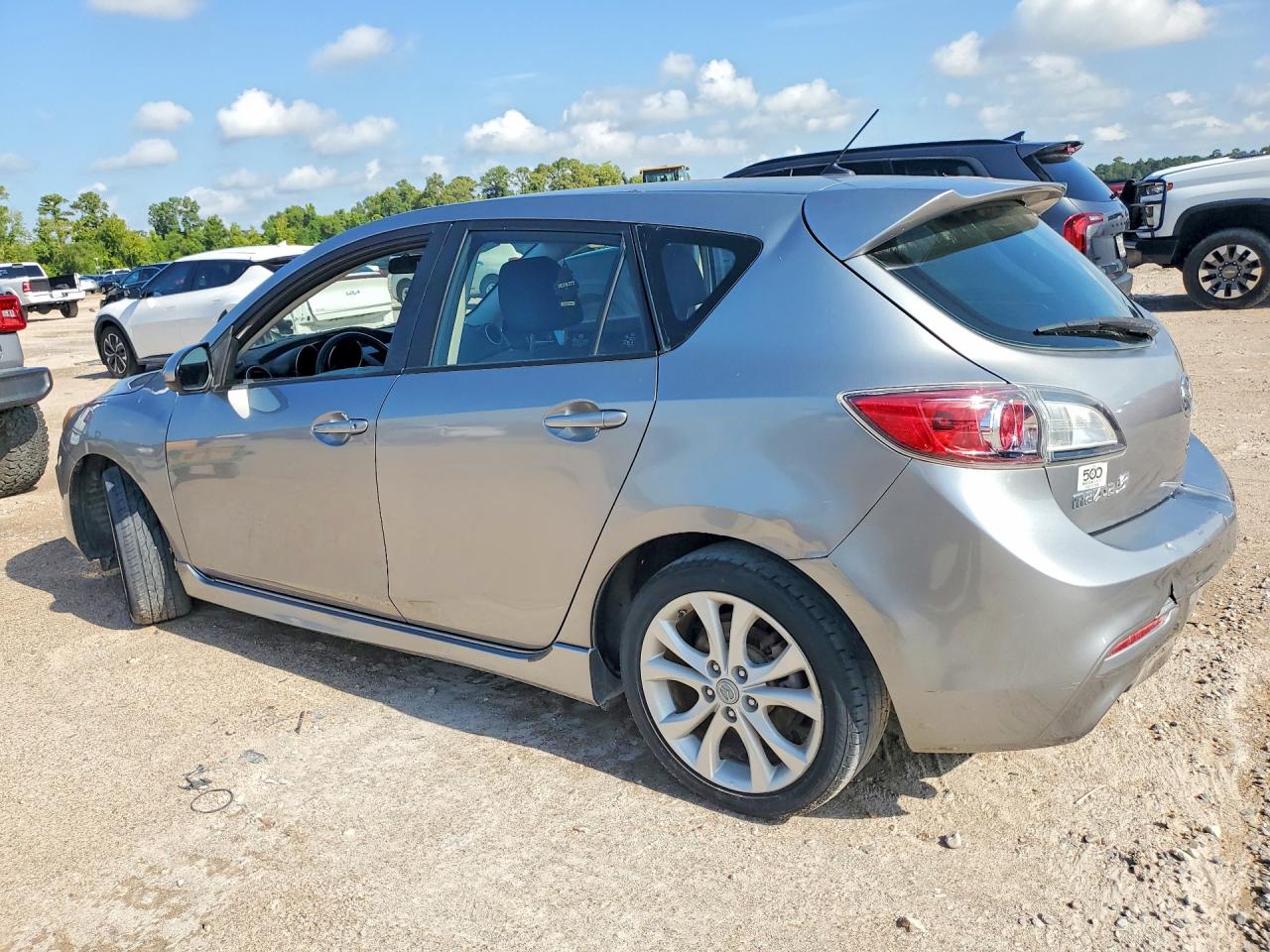 2010 Mazda 3 S Silver vin: JM1BL1H57A1335063