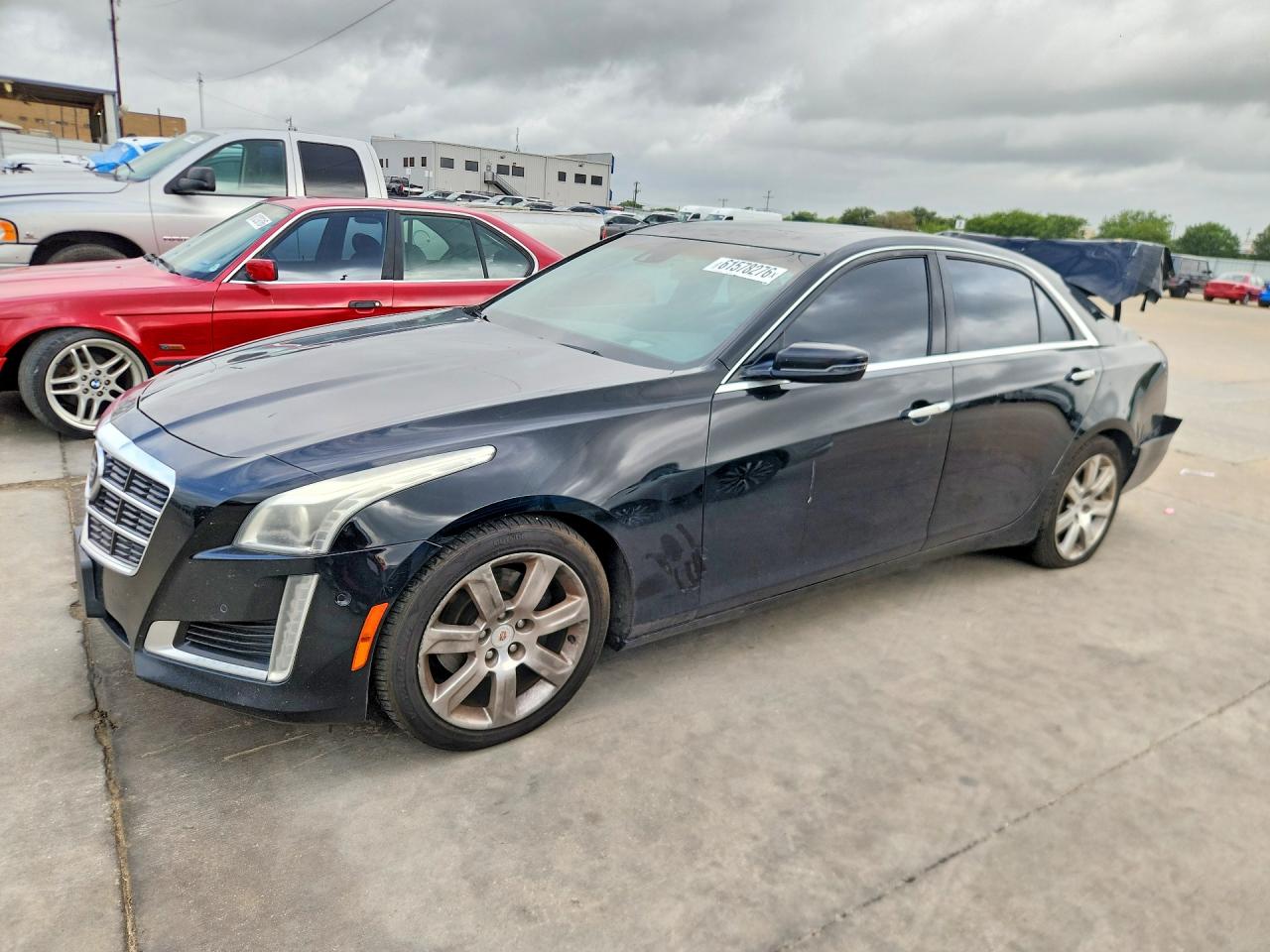2014 Cadillac Cts Premium Collection Black vin: 1G6AT5S3XE0132712