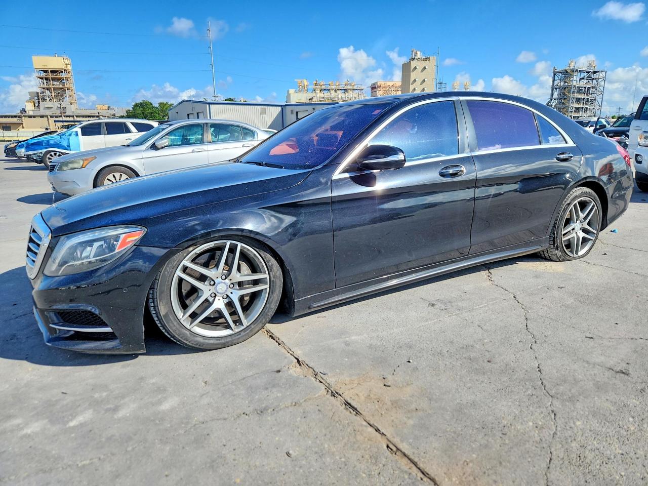 2014 Mercedes-benz S 550 4matic Black vin: WDDUG8FB8EA047465