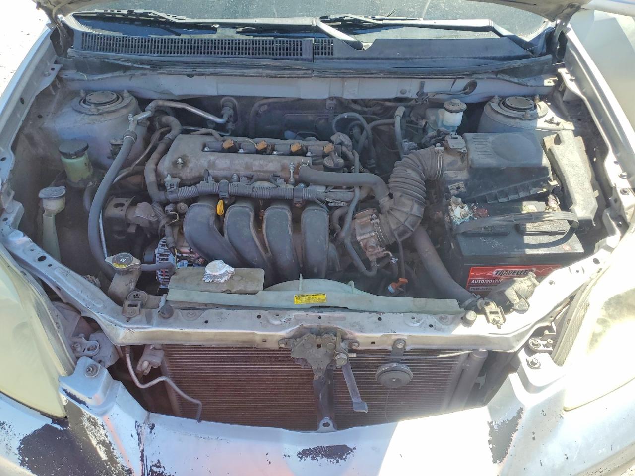 2006 Toyota Matrix Xr Silver vin: 2T1KR32E66C568048