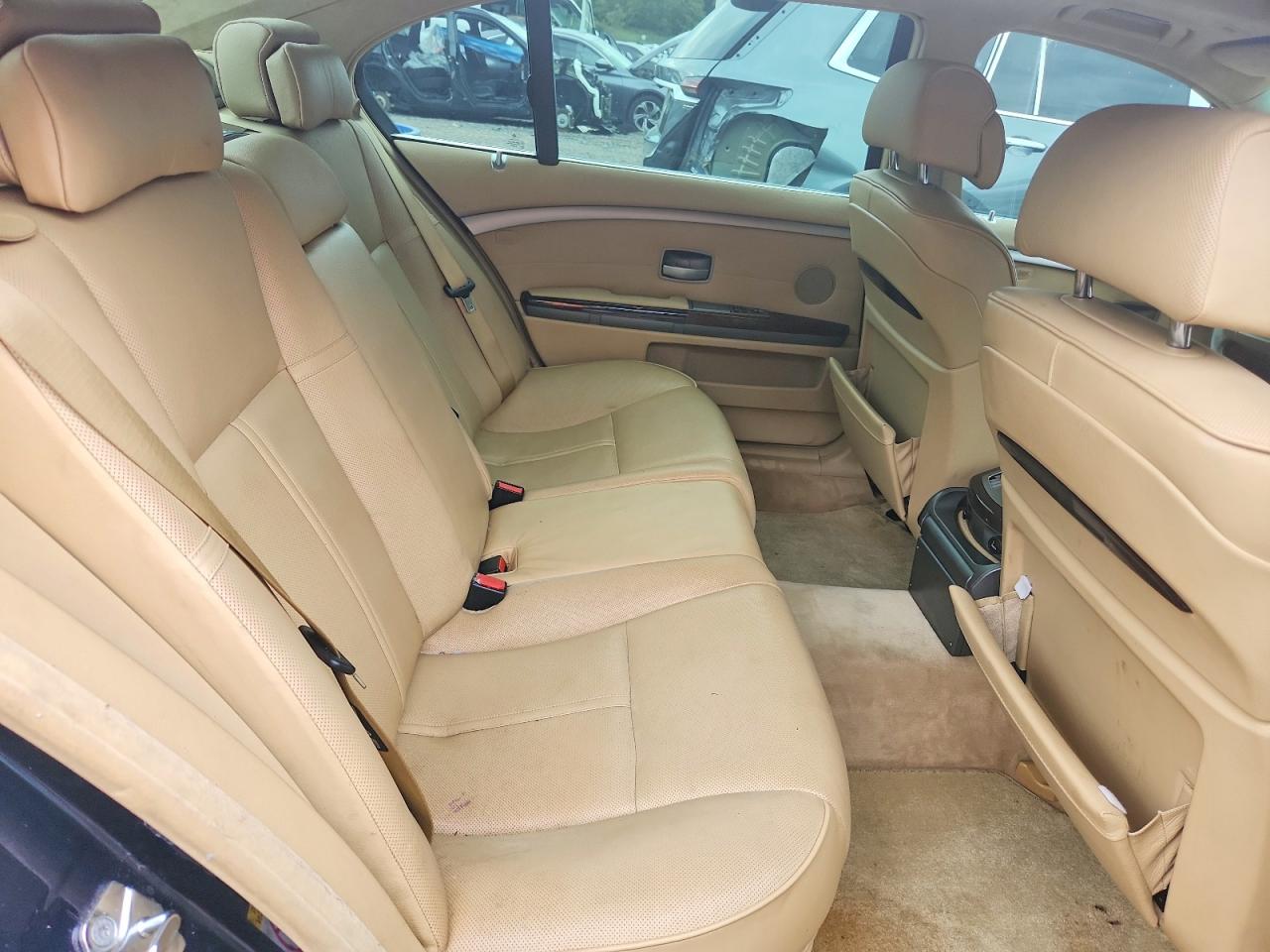 2006 Bmw 760 Li Blue vin: WBAHN03526DD98258
