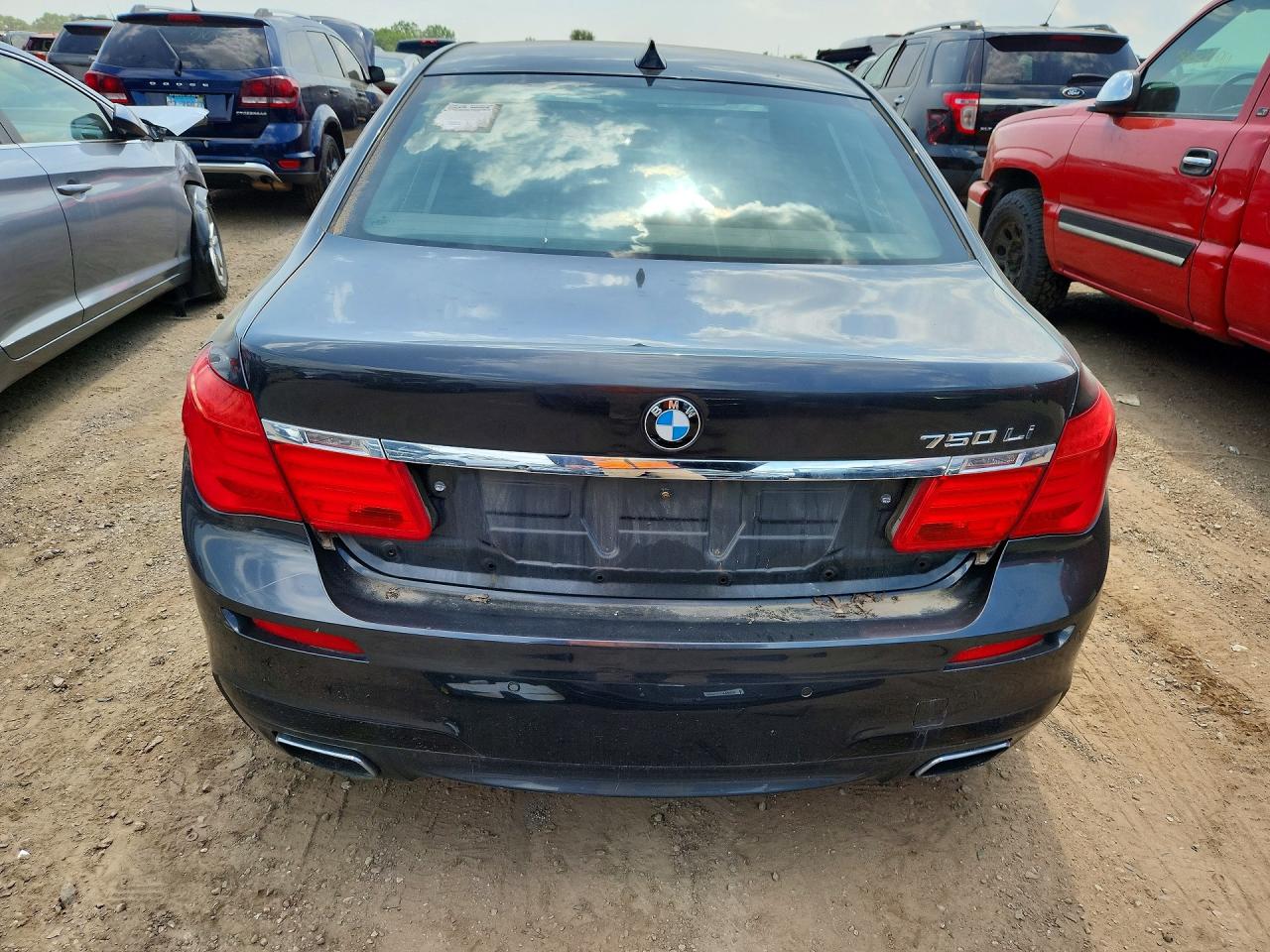 2011 Bmw 750 Lxi Gray vin: WBAKC8C52BC432657