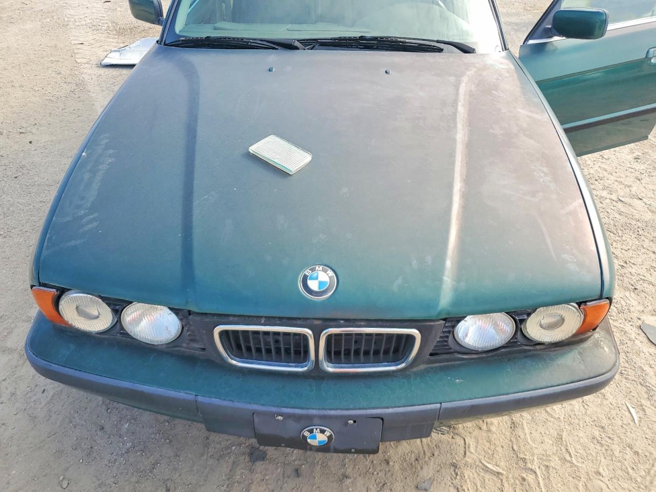 1995 Bmw 530 I Automatic Green vin: WBAHE2327SGE93490