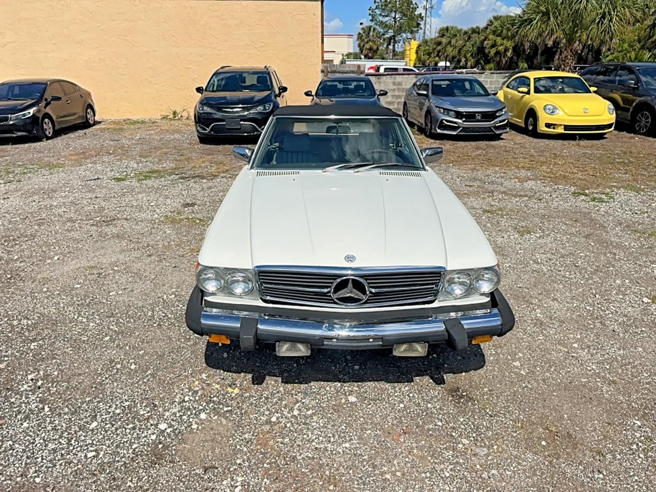 1980 Mercedes-benz 450 Sl Roadster White vin: 10704412058764