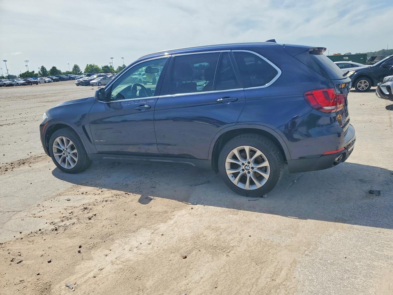 2014 Bmw X5 Xdrive35d Blue vin: 5UXKS4C53E0J94627
