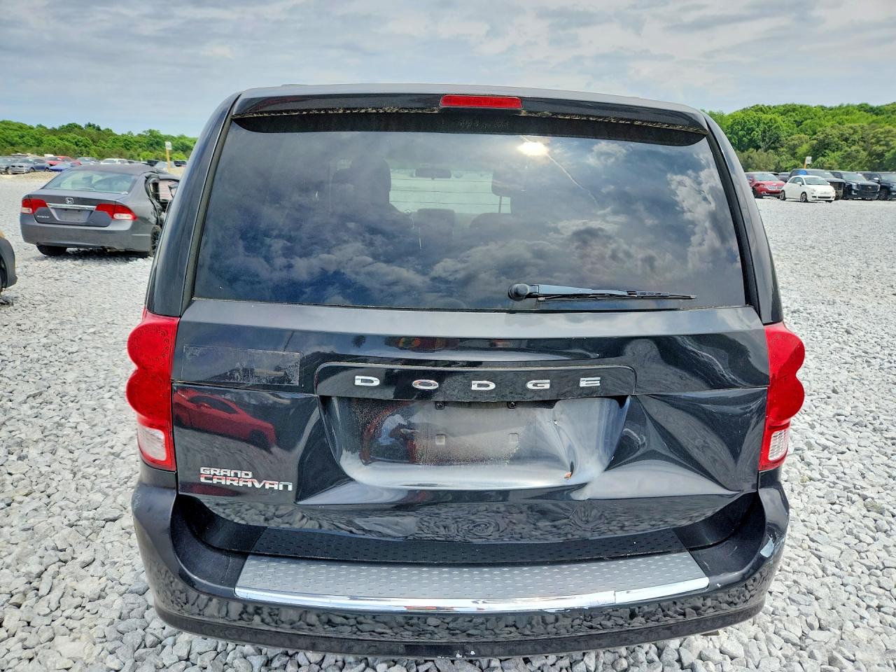2013 Dodge Grand Caravan Sxt Black vin: 2C4RDGCG3DR642818