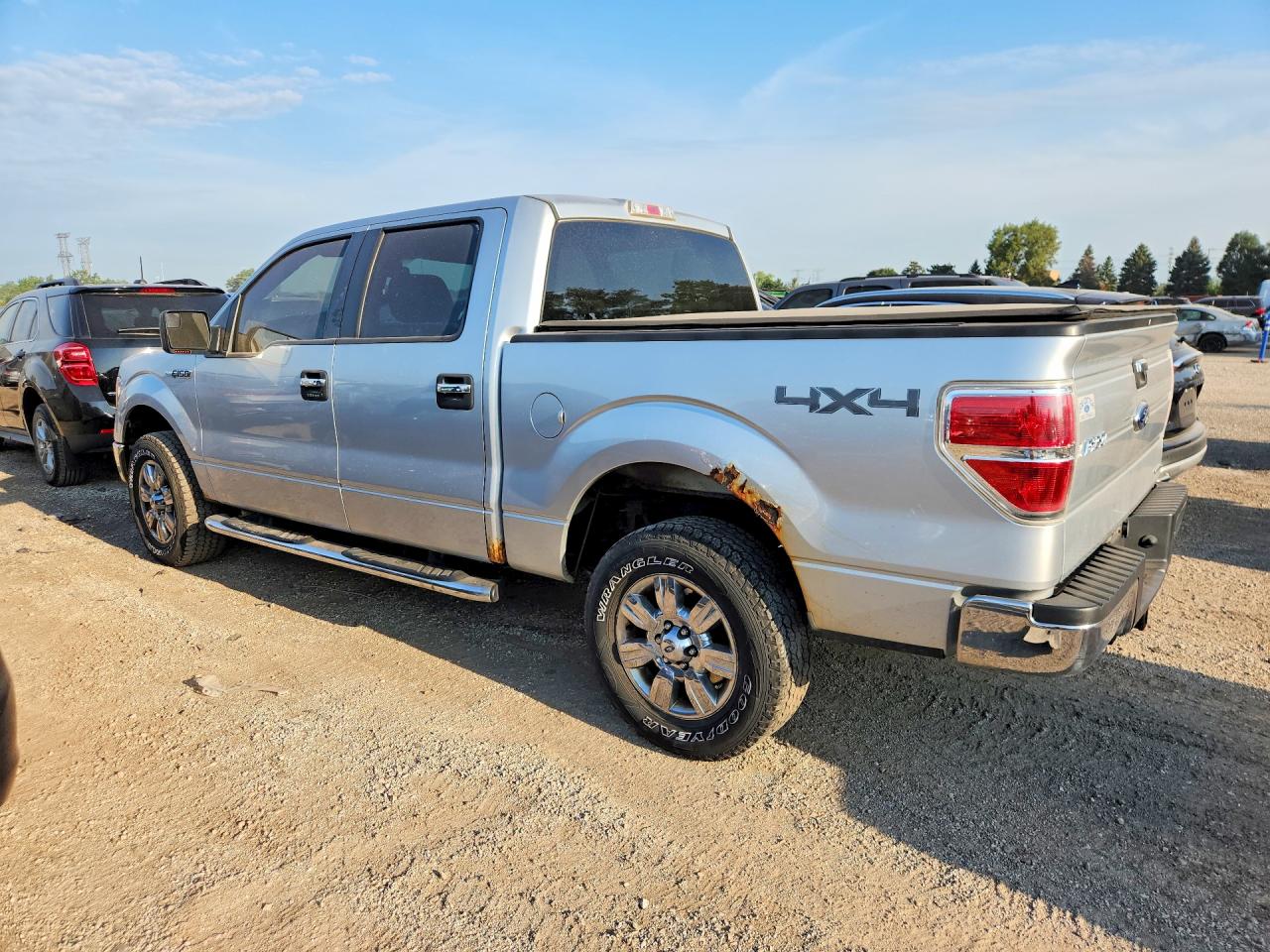 2012 Ford F150 Supercrew Silver vin: 1FTFW1EF8CFC49160