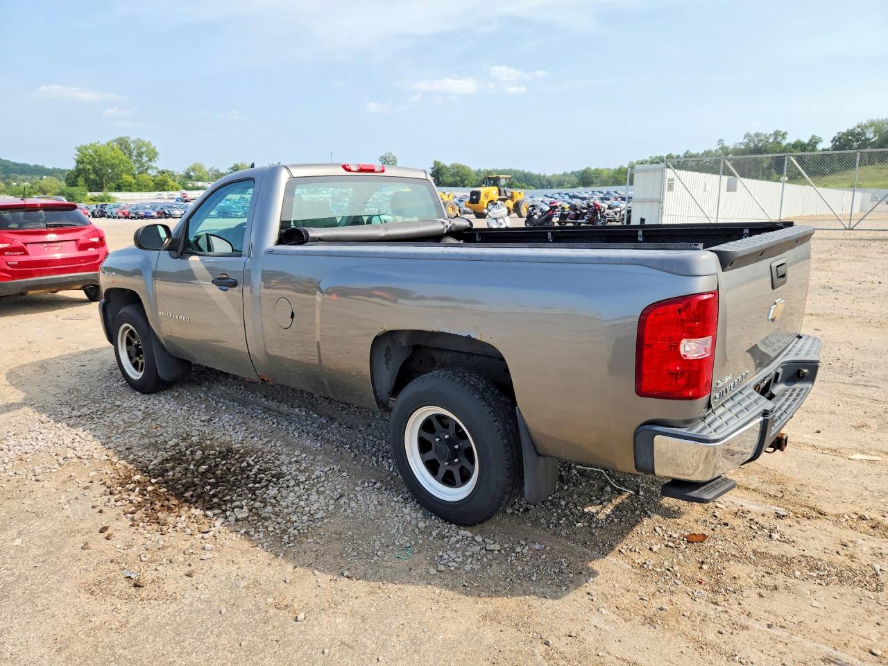 2008 Chevrolet Silverado C1500 Gray vin: 1GCEC14X18Z159191