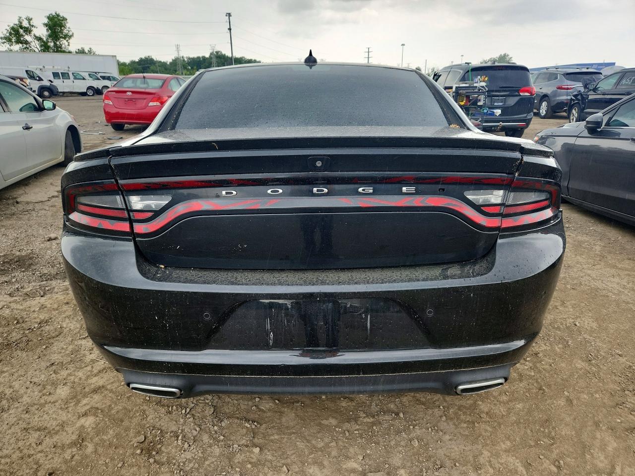 2018 Dodge Charger Gt Black vin: 2C3CDXJG8JH136044