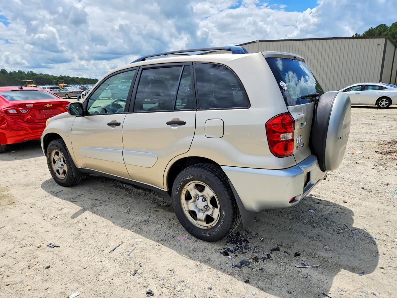2004 Toyota Rav4 Base Gold vin: JTEHD20VX40020224