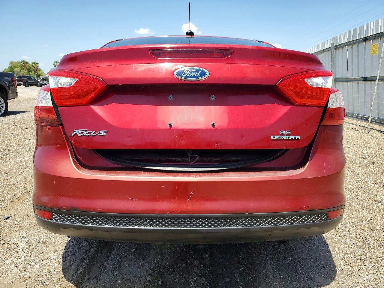 2013 Ford Focus Se Maroon vin: 1FADP3F20DL315009