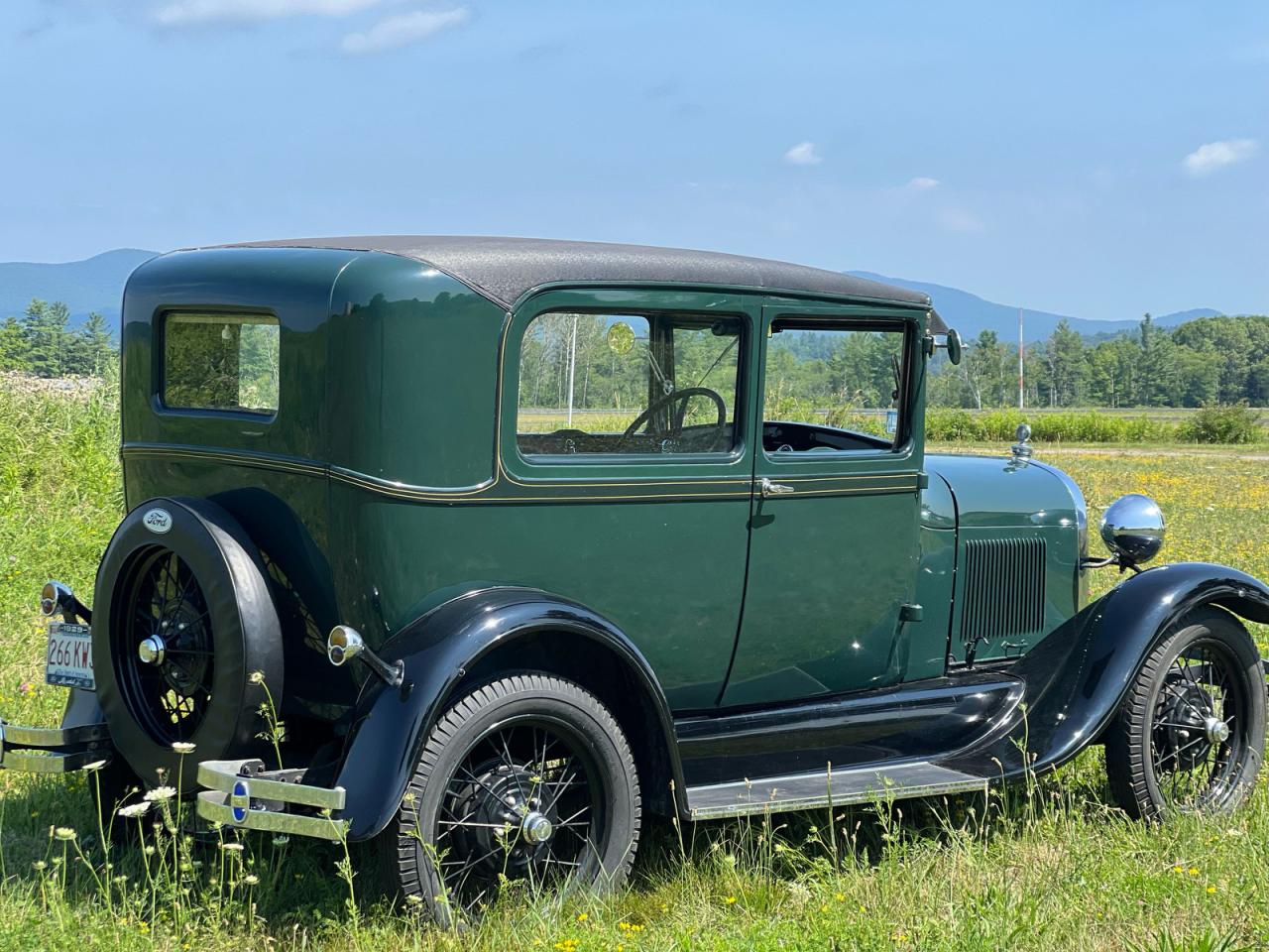 1929 Ford Model A Green vin: A2028366