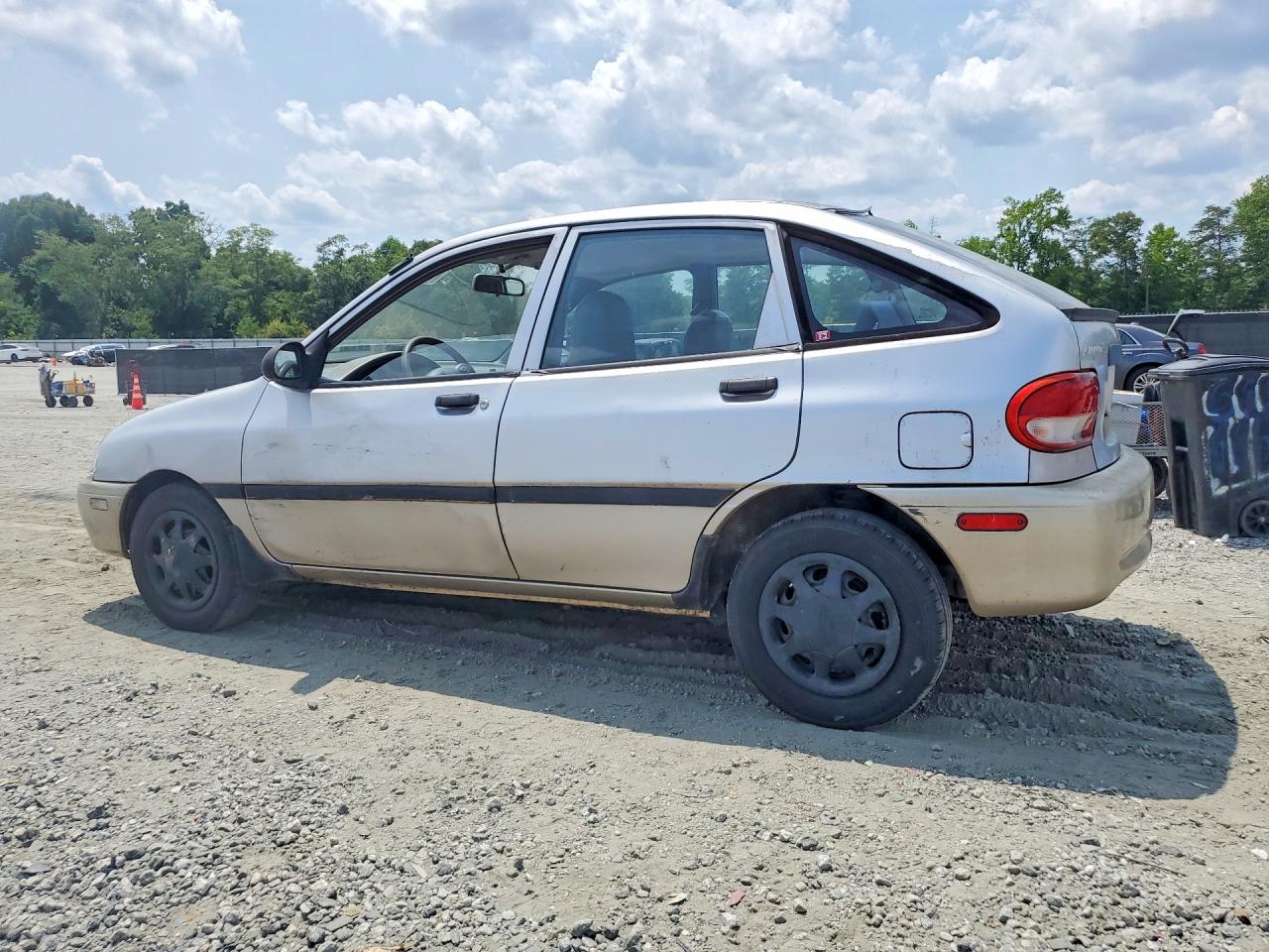 1997 Ford Aspire Серебряный vin: KNJLT06H4V6198990