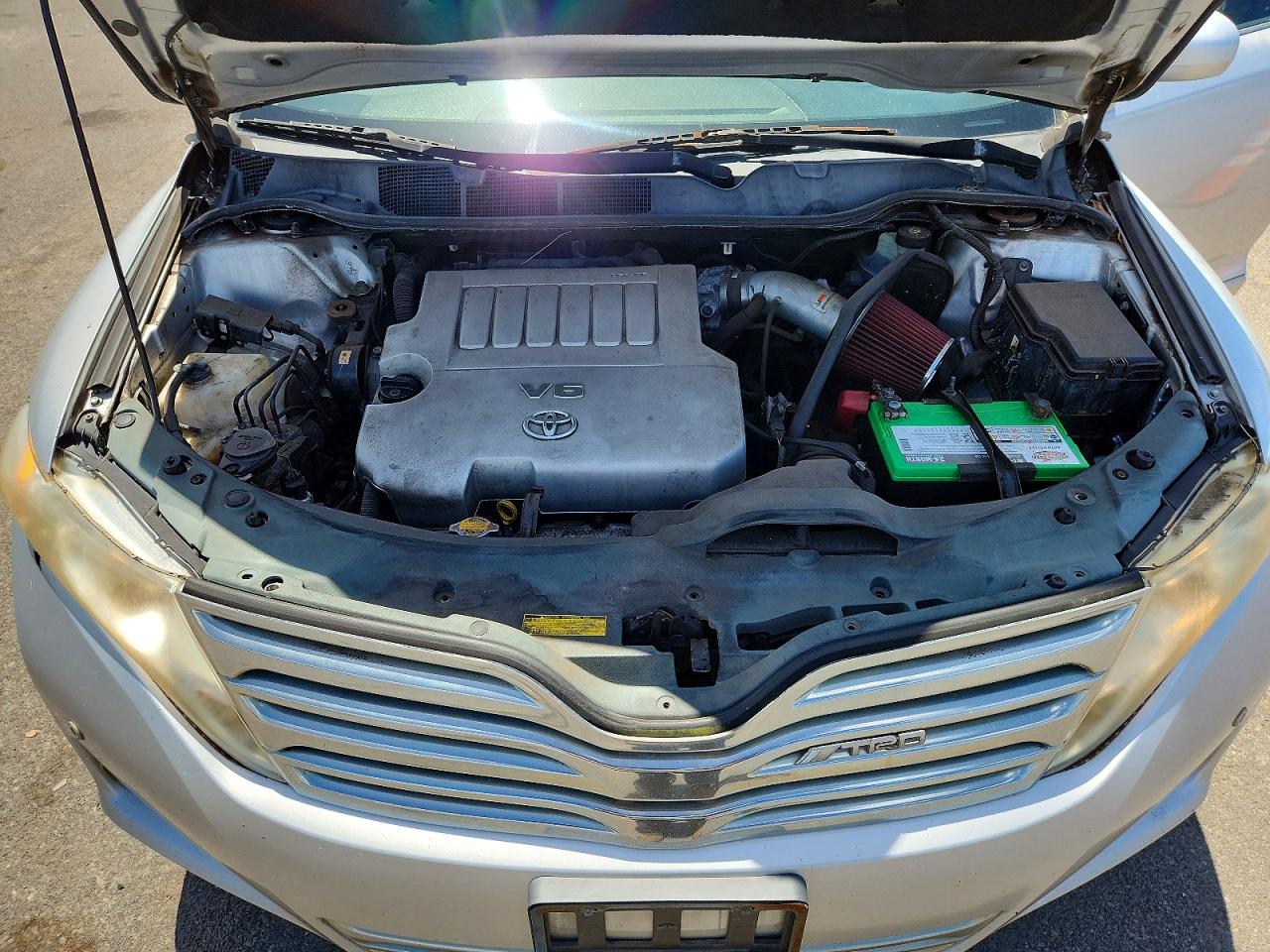 2010 Toyota Venza Fwd V6 Silver vin: 4T3ZK3BB8AU029177
