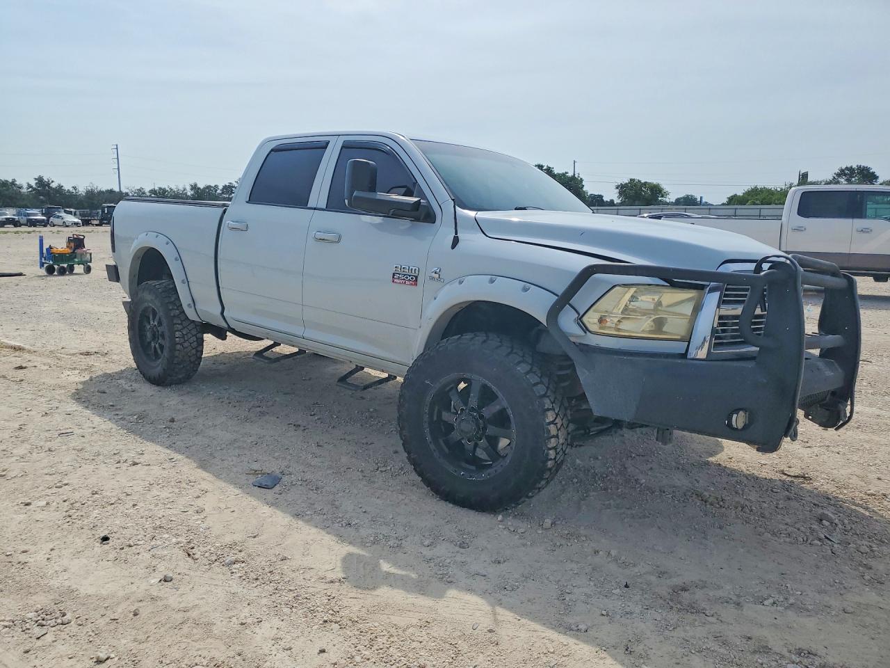 2012 Dodge Ram 2500 Slt White vin: 3C6UD5DL3CG171971