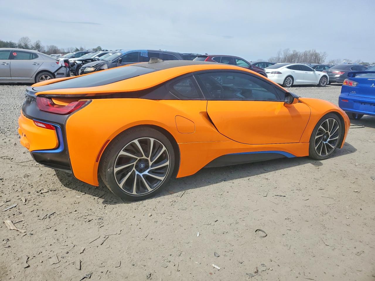 2015 Bmw Motorrad I8 Orange vin: WBY2Z2C5XFV392206