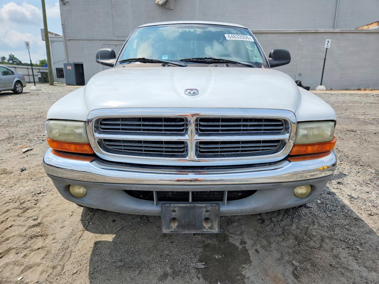 2002 Dodge Dakota Quad Slt White vin: 1B7HL48N82S625951