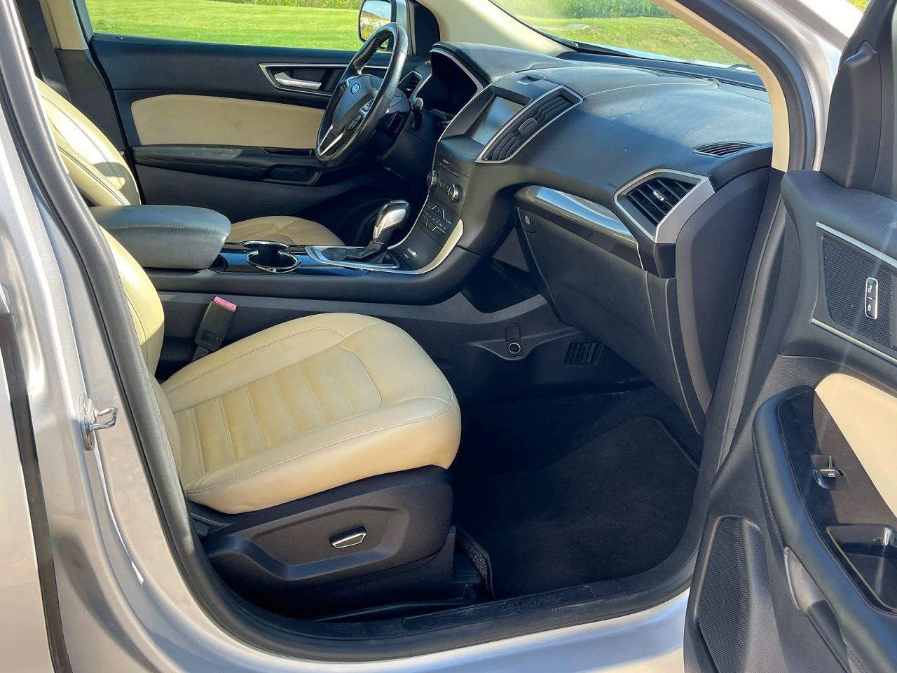 2015 Ford Edge Sel Silver vin: 2FMTK3J96FBB33788