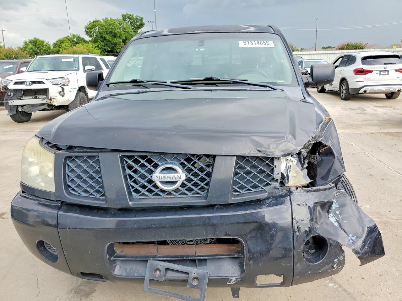 2007 Nissan Titan Xe Black vin: 1N6AA06A37N234483