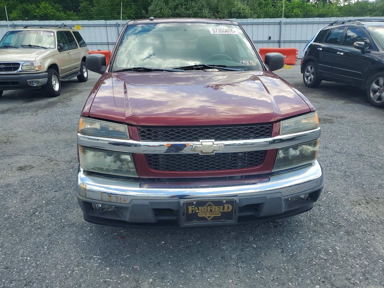 2008 Chevrolet Colorado Красный vin: 1GCCS14E988112747