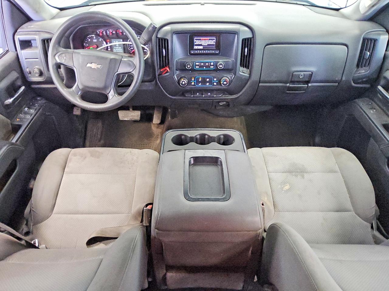 2015 Chevrolet Silverado C1500 Black vin: 1GCRCPEH2FZ373096