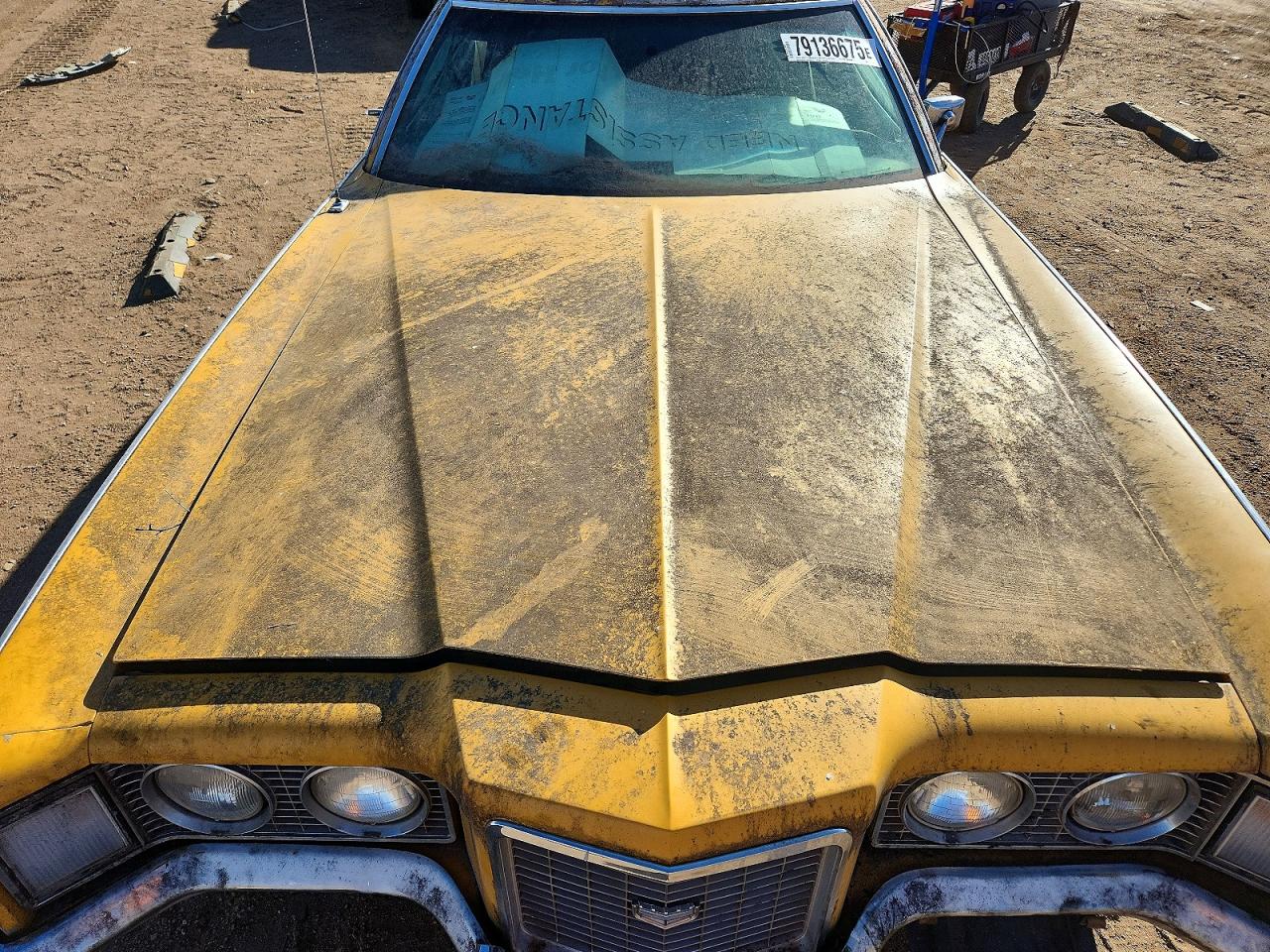 1972 Merc Montego Gold vin: 72H11H626774