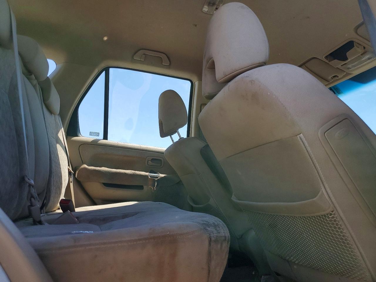 2005 Honda Cr-v Lx White vin: JHLRD68595C020528