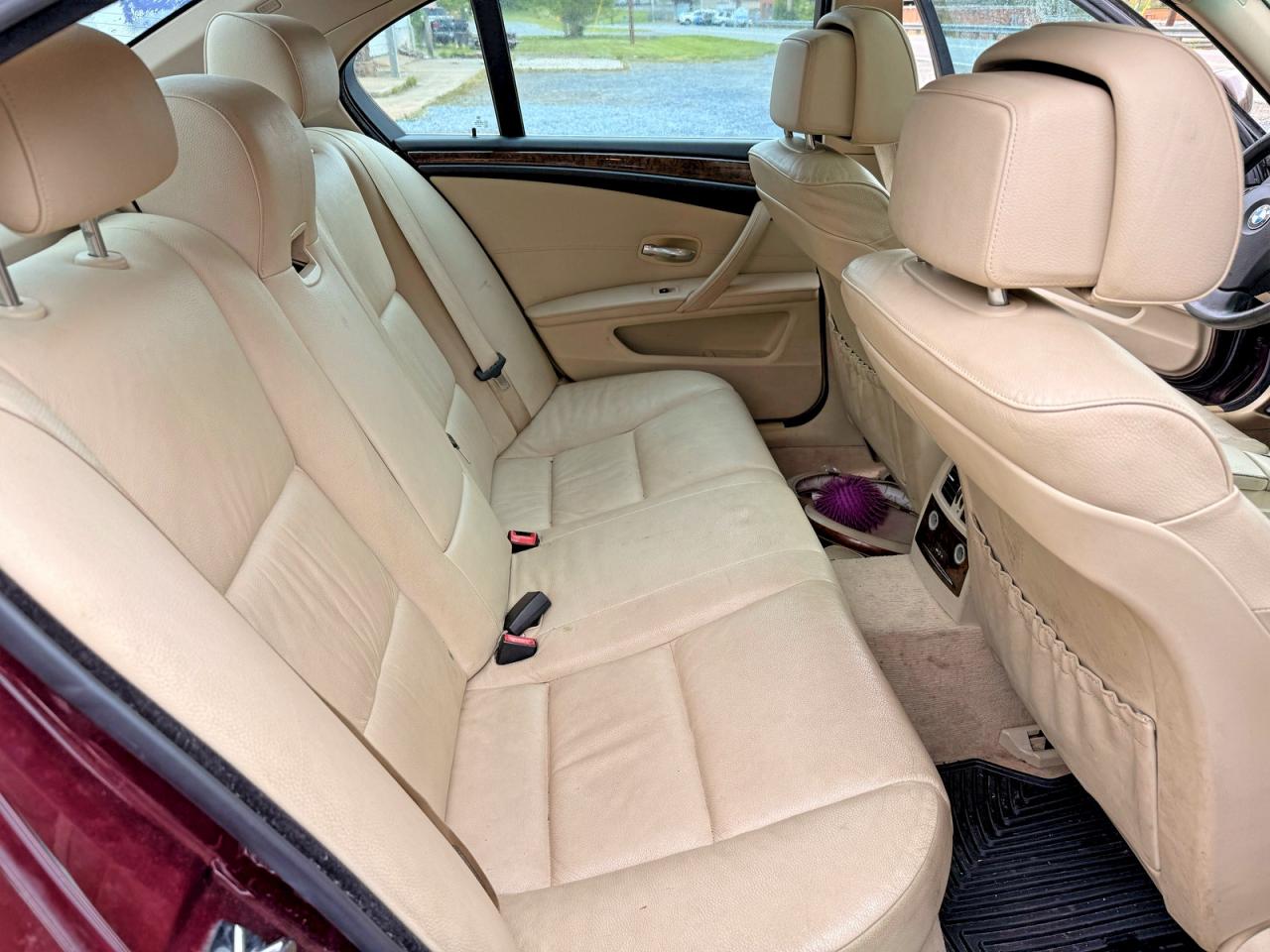 2009 Bmw 528 I Burgundy vin: WBANU53539C119930