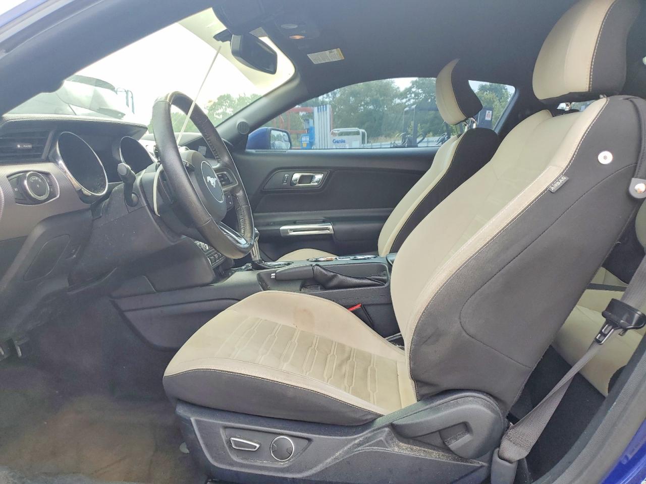 2015 Ford Mustang Blue vin: 1FA6P8TH4F5357771