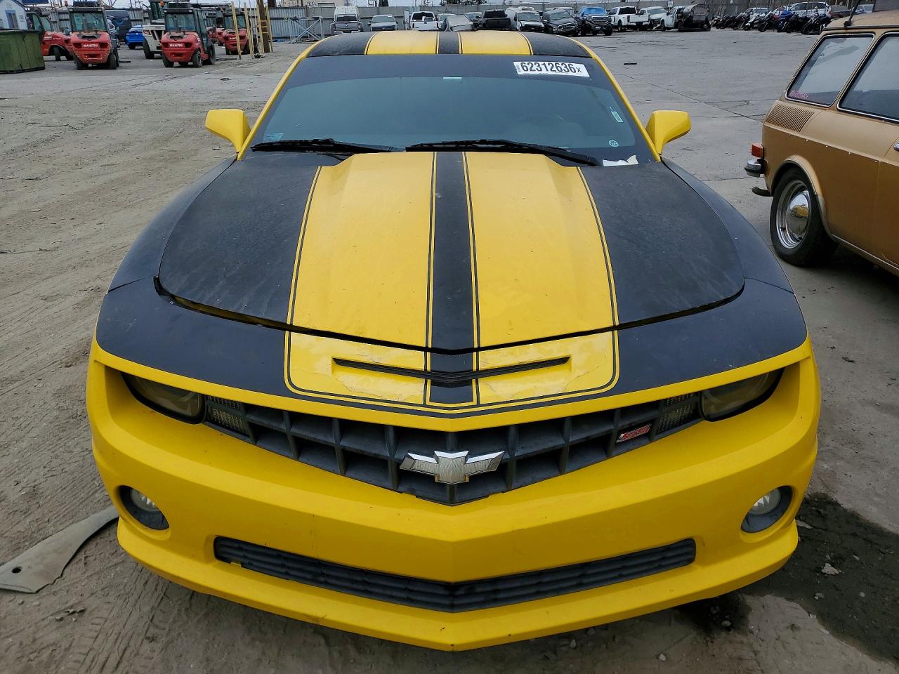 2013 Chevrolet Camaro 2ss Yellow vin: 2G1FT1EW7D9207820