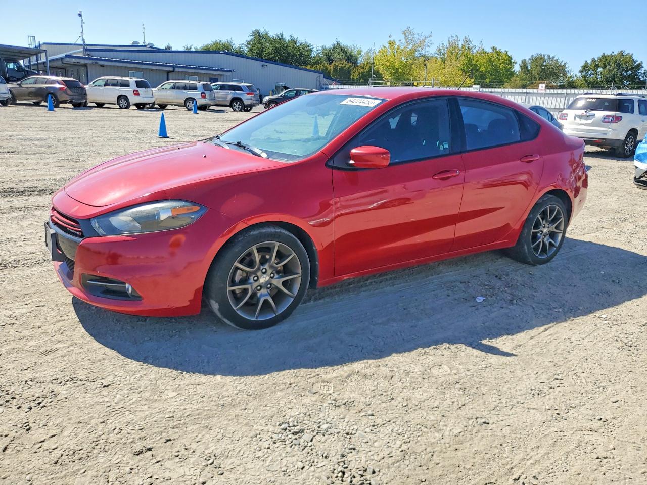 2013 Dodge Dart Sxt Красный vin: 1C3CDFBH2DD135751