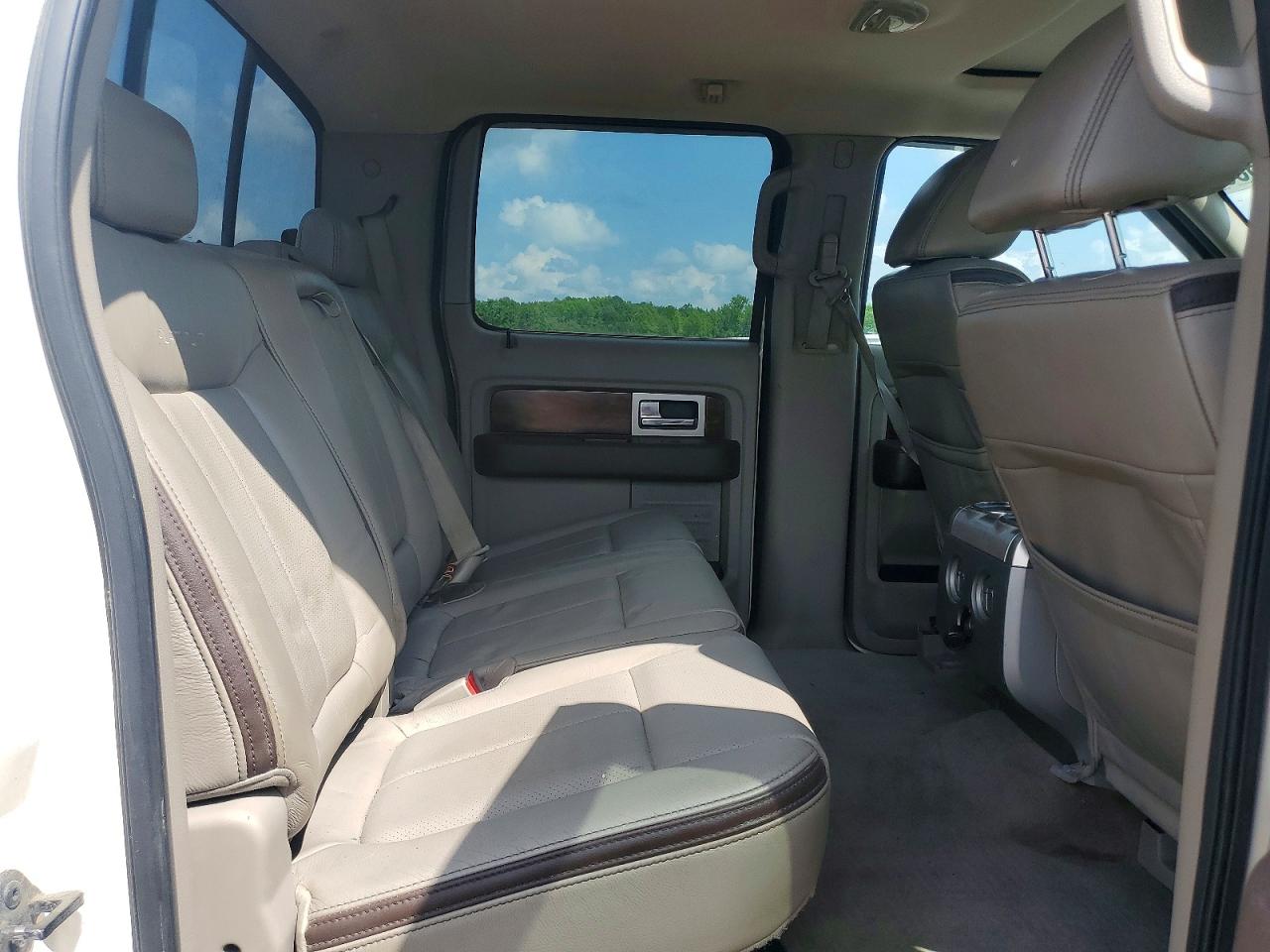 2009 Ford F150 Supercrew White vin: 1FTPW14V09FA34152