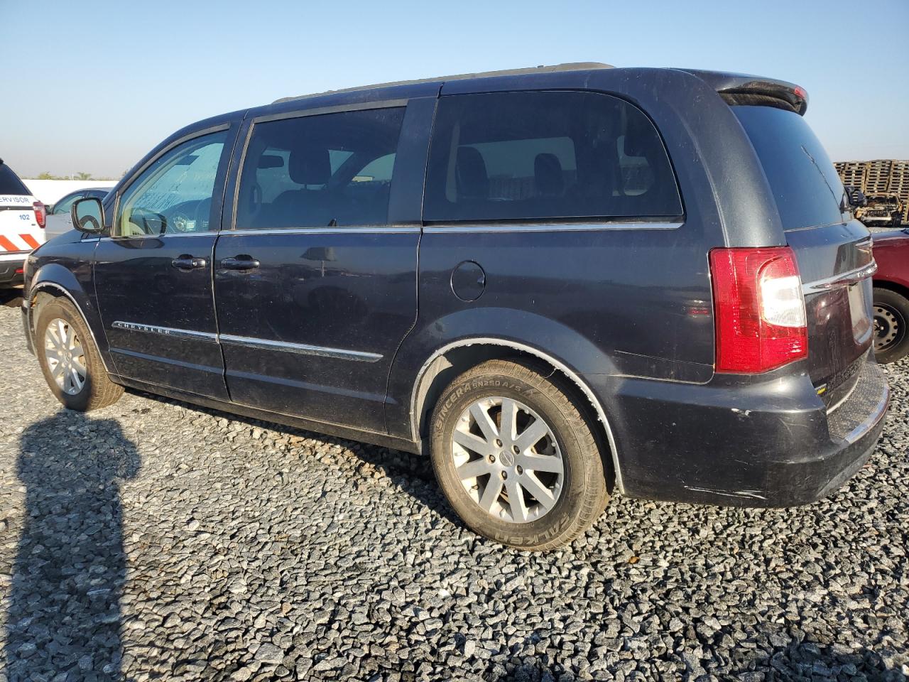 2014 Chrysler Town & Country Touring Gray vin: 2C4RC1BG7ER448439
