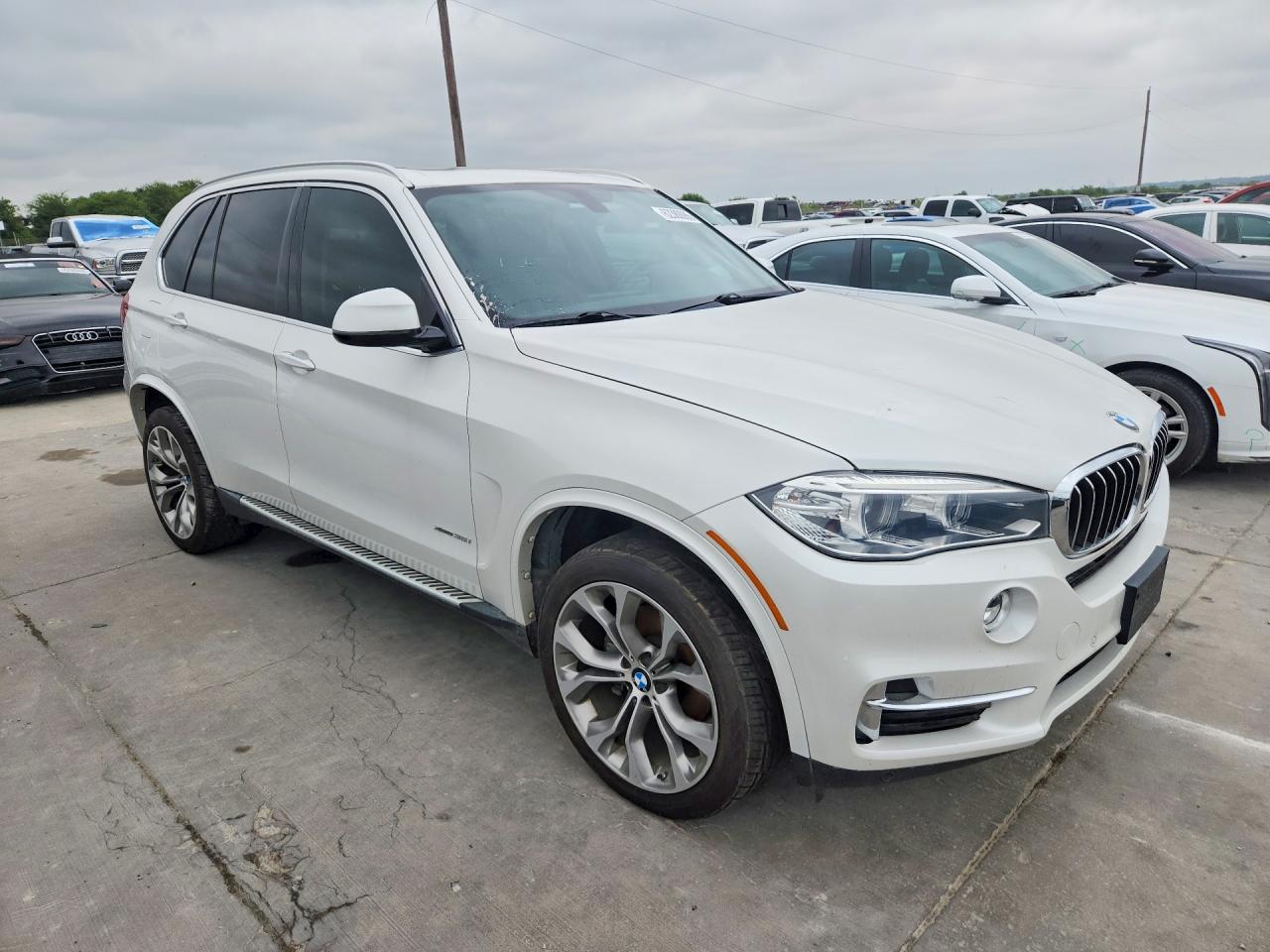 2015 Bmw X5 Xdrive35i Белый vin: 5UXKR0C5XF0P11458