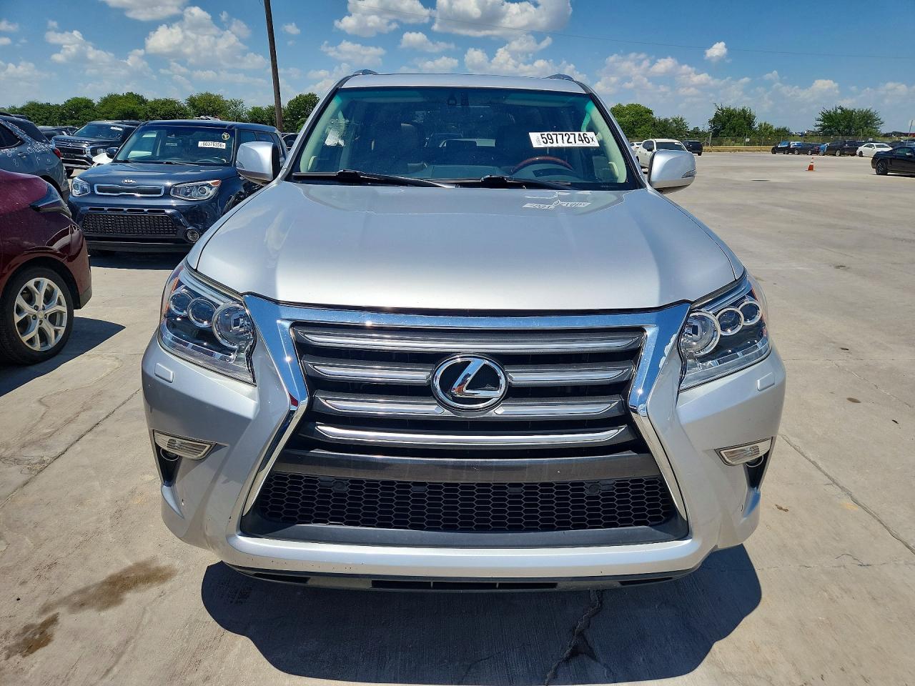 2015 Lexus Gx 460 Silver vin: JTJBM7FX4F5101013