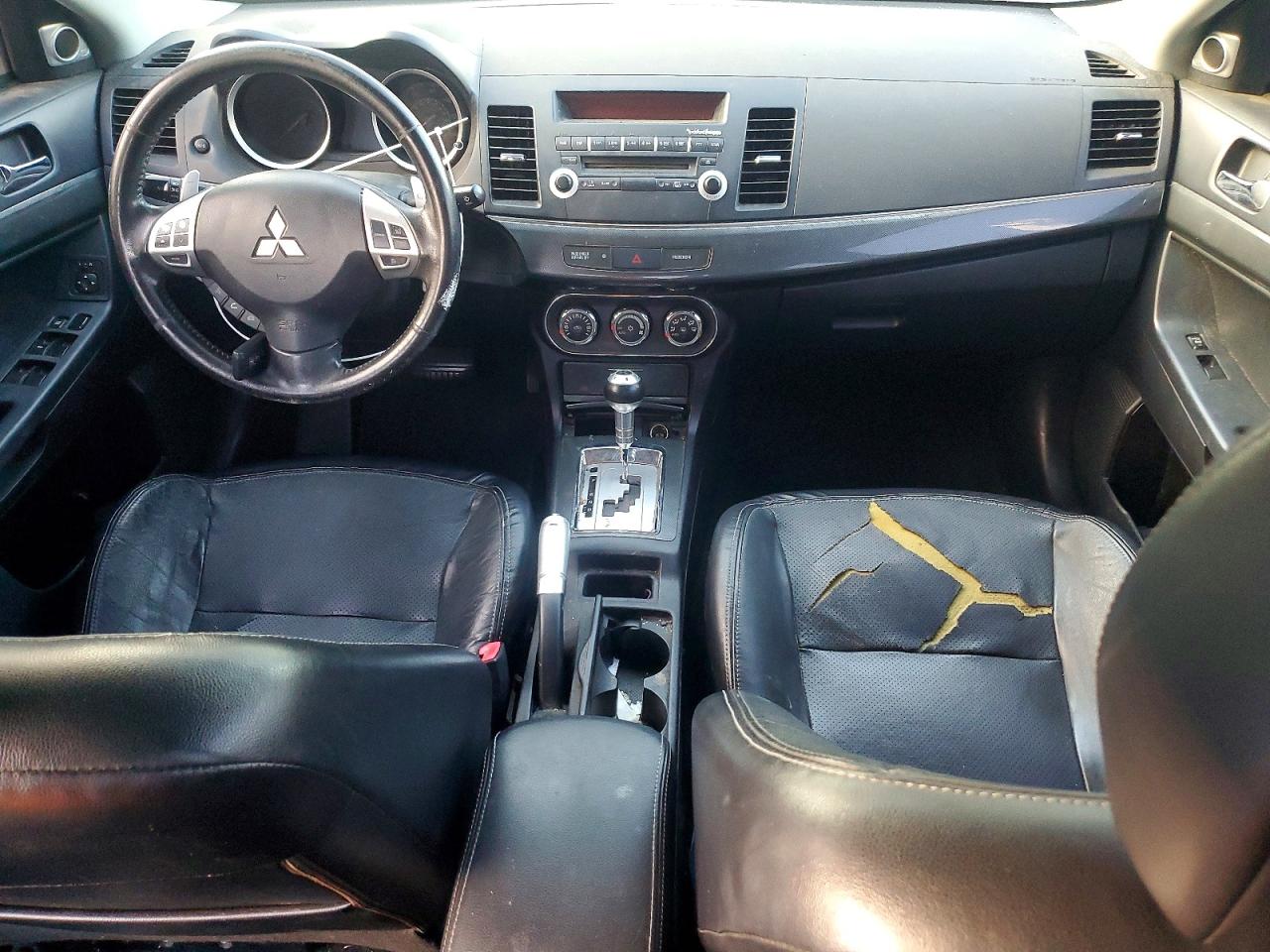 2011 Mitsubishi Lancer Gts Black vin: JA32U8FW2BU034734